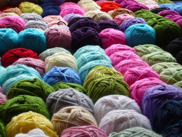 To make woven fabrics yarns are