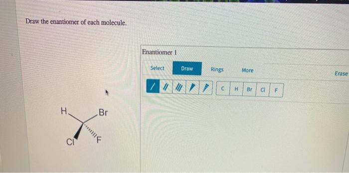 Molecule drawn draw enantiomer below each diastereomers two transcribed text show