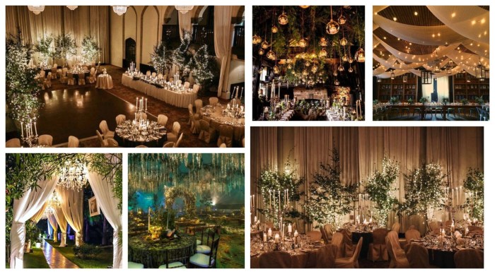 Midsummer night dream theme wedding