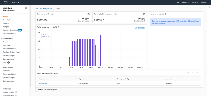 Cost aws explorer ec2 usage report management data filter running amazon tricks exploring tips group hours build costs