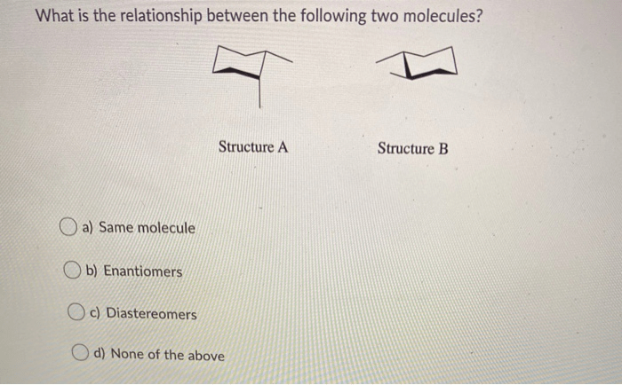 Relationship molecules two between solved problem been has